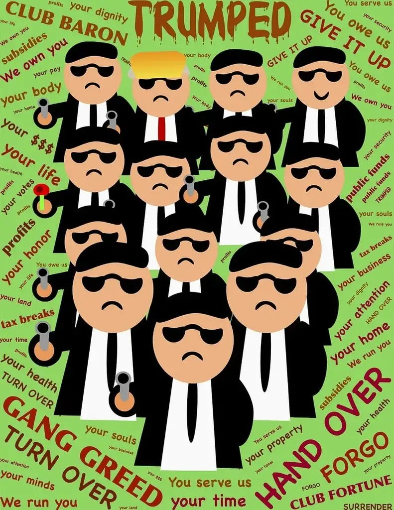 trump mob boss Trump mob boss cartoon. Trump calls his fundraiser every night