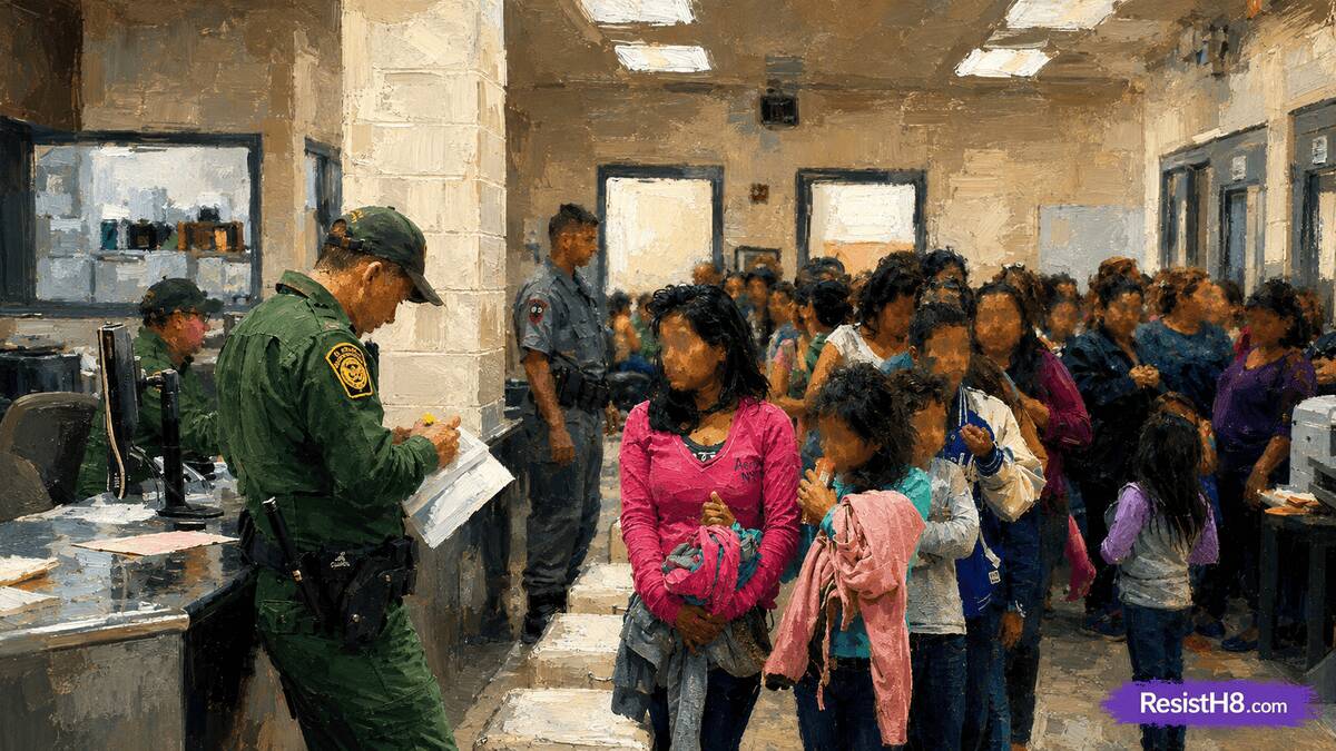 unaccompanied migrant children Cbp processes unaccompanied migrant children who crossed the border into texas