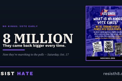 No kings vote early: coalition of no kings is back on october 17 — and this time it ends at the ballot box