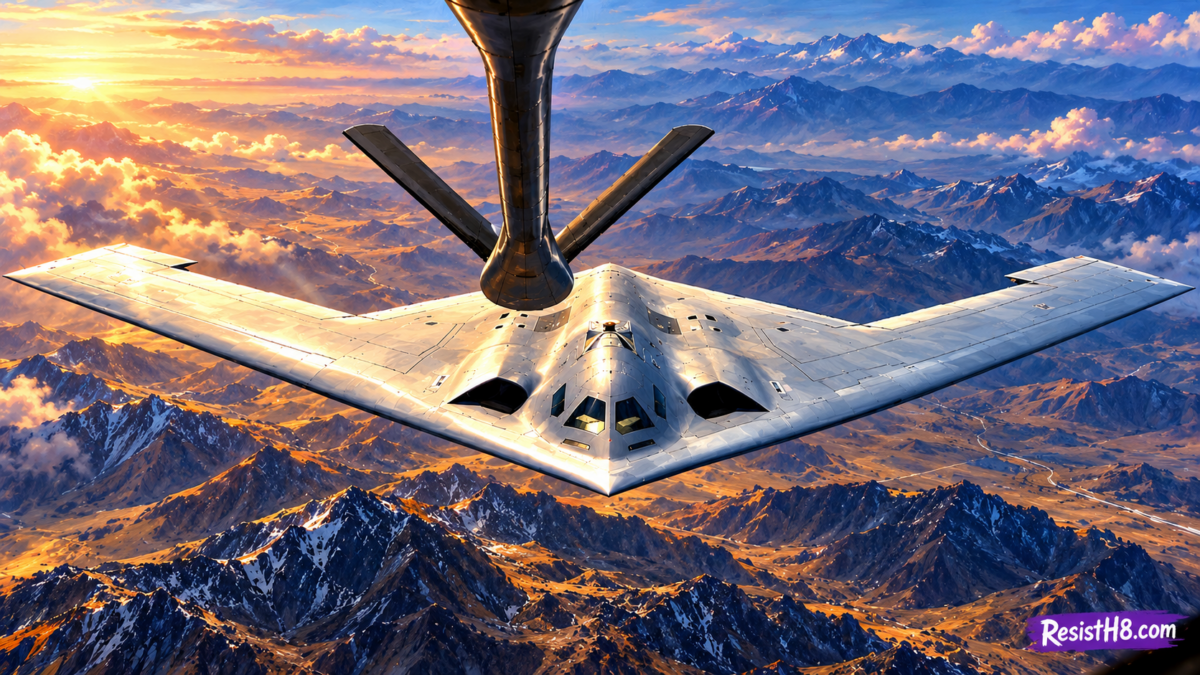 Trump’s nuclear options. A nuclear capable b-21 stealth bomber
